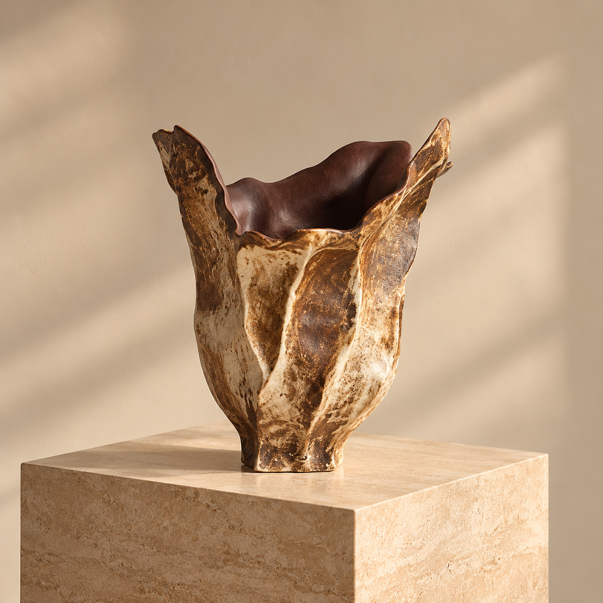 Earthform Sculptural Ceramic Vase