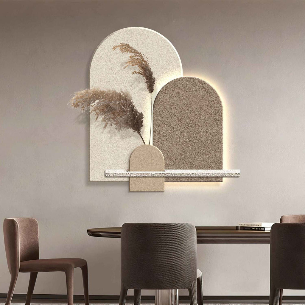 Organic Harmony 3D wall art – view 4
