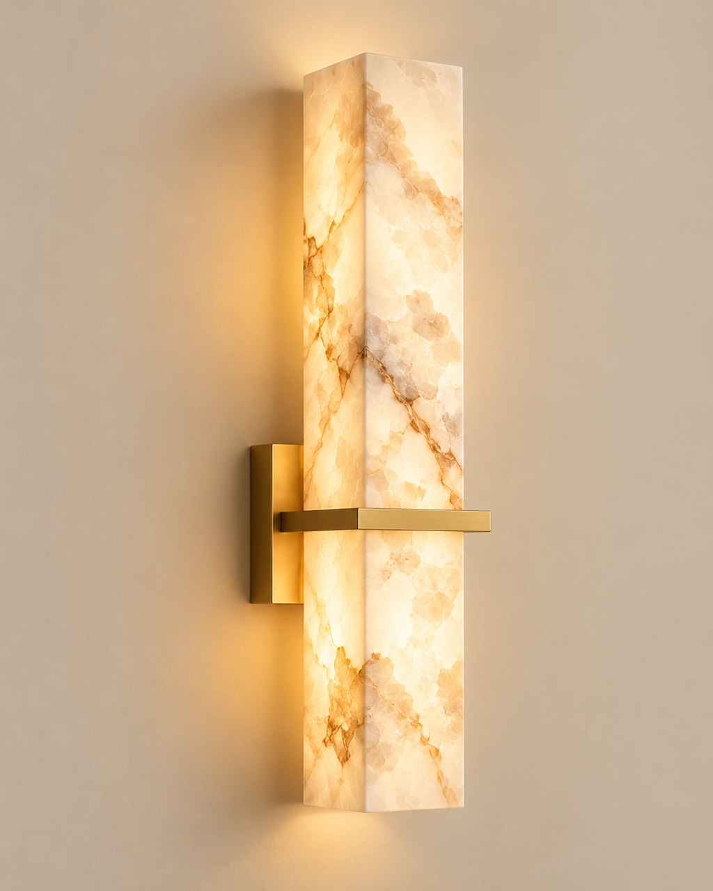 Alba Alabaster Wall Sconce