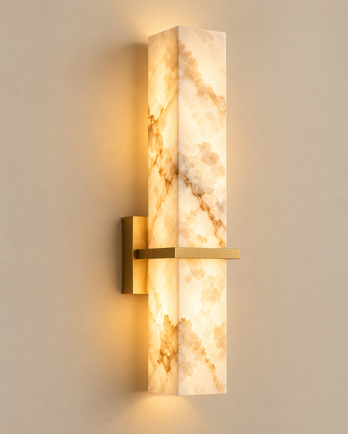 Alba Alabaster Wall Sconce