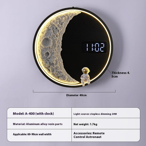 Celestial moon wall light – view 2