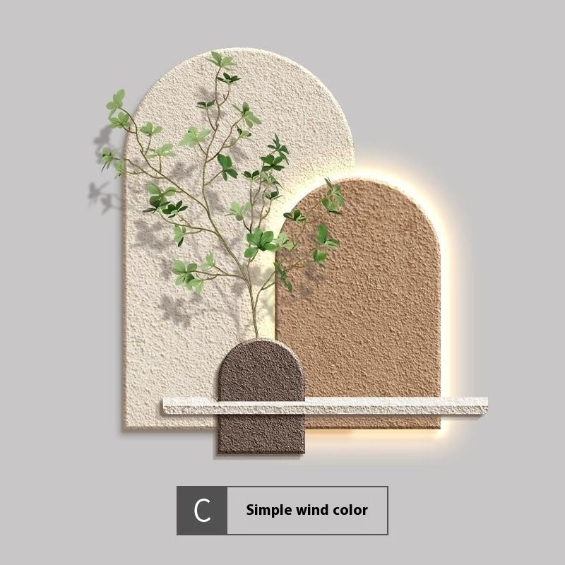 Organic Harmony 3D wall art – view 3