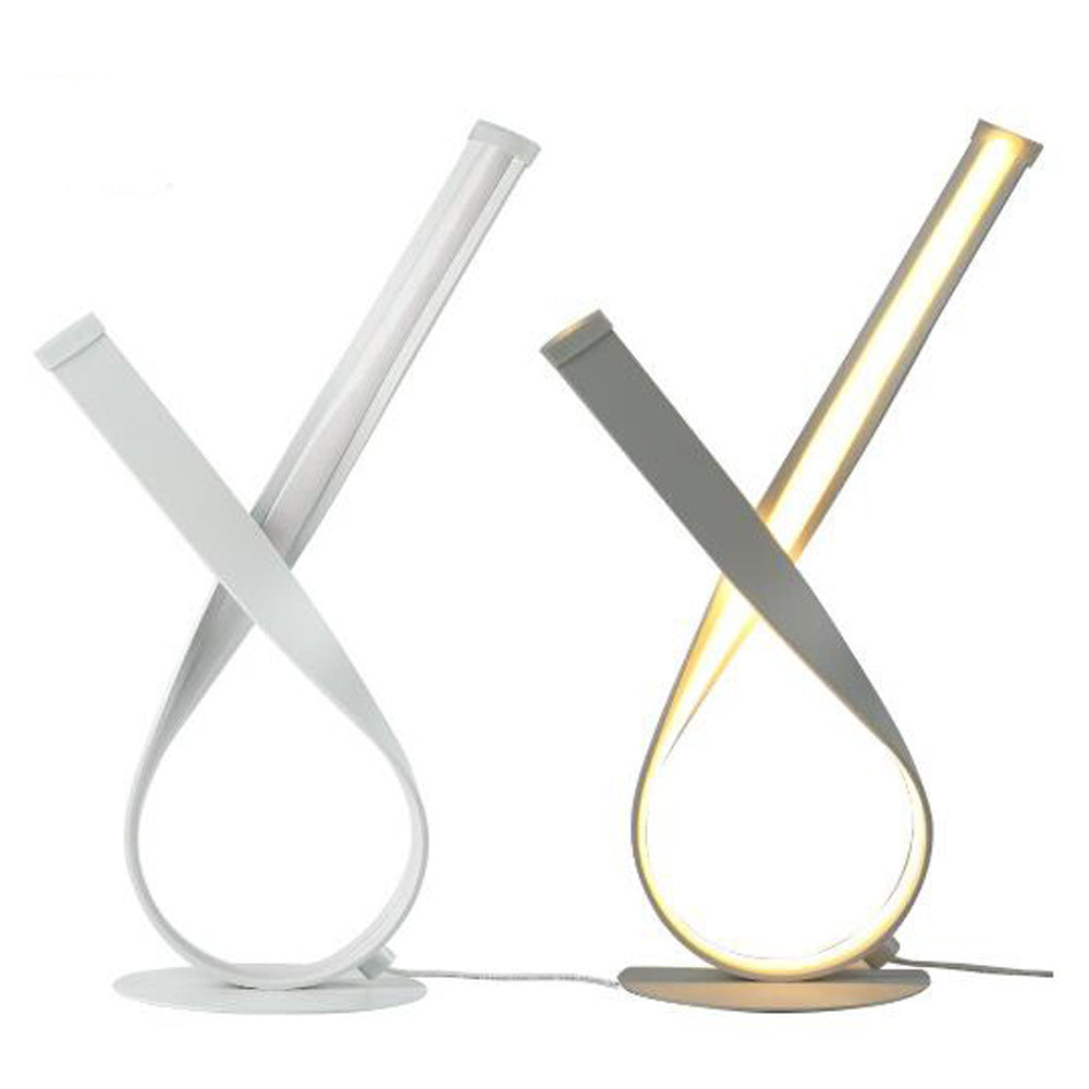 Ribbon LED table lamp – view 2