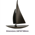 Voyage Sailboat Sculpture – view 2