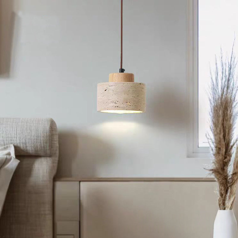 Travertine Pendant Light – view 4