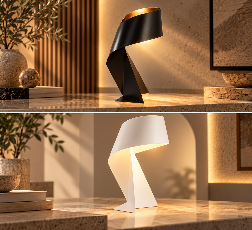 Modern Origami Table Lamp