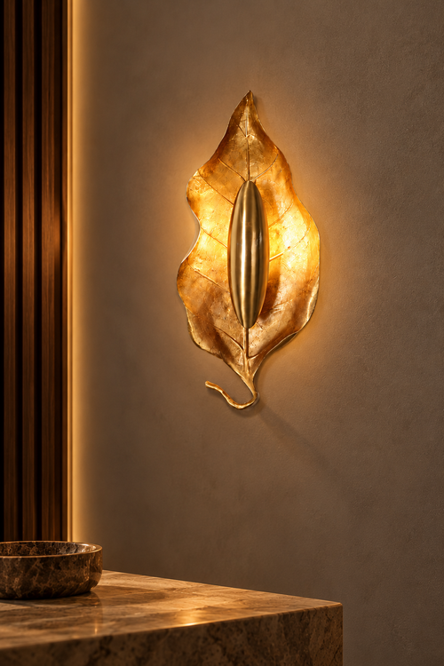 Aurelia Gold Wall Sconce