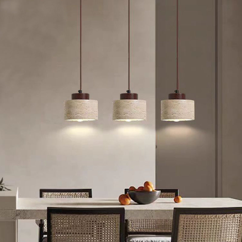 Travertine Pendant Light – view 7