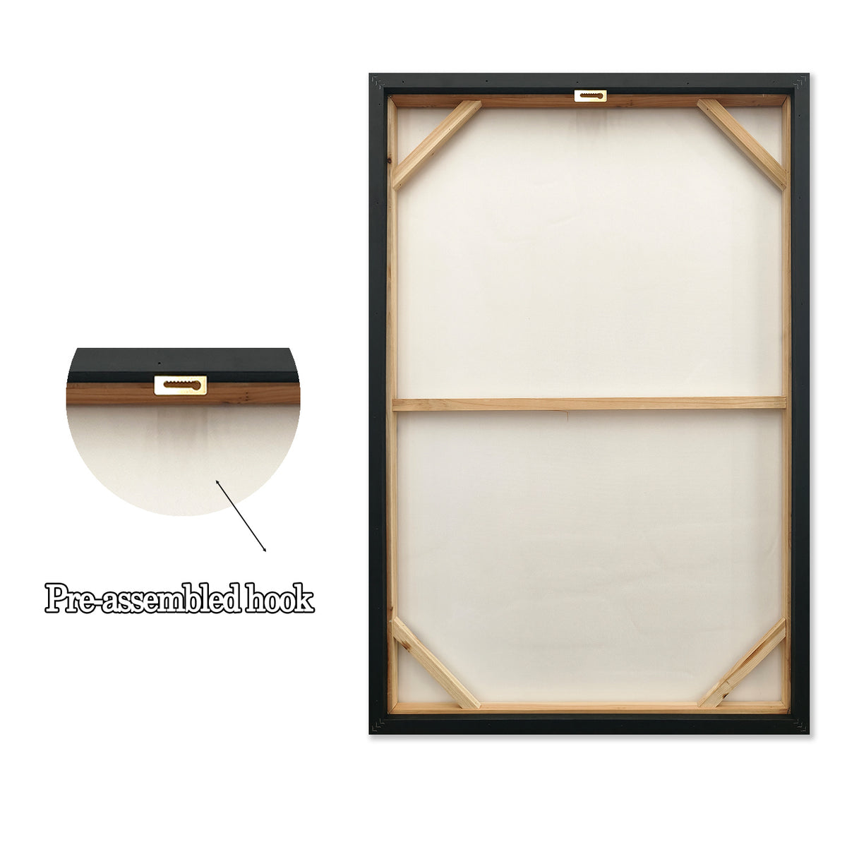 Abstract canvas art set of 2 – view 2
