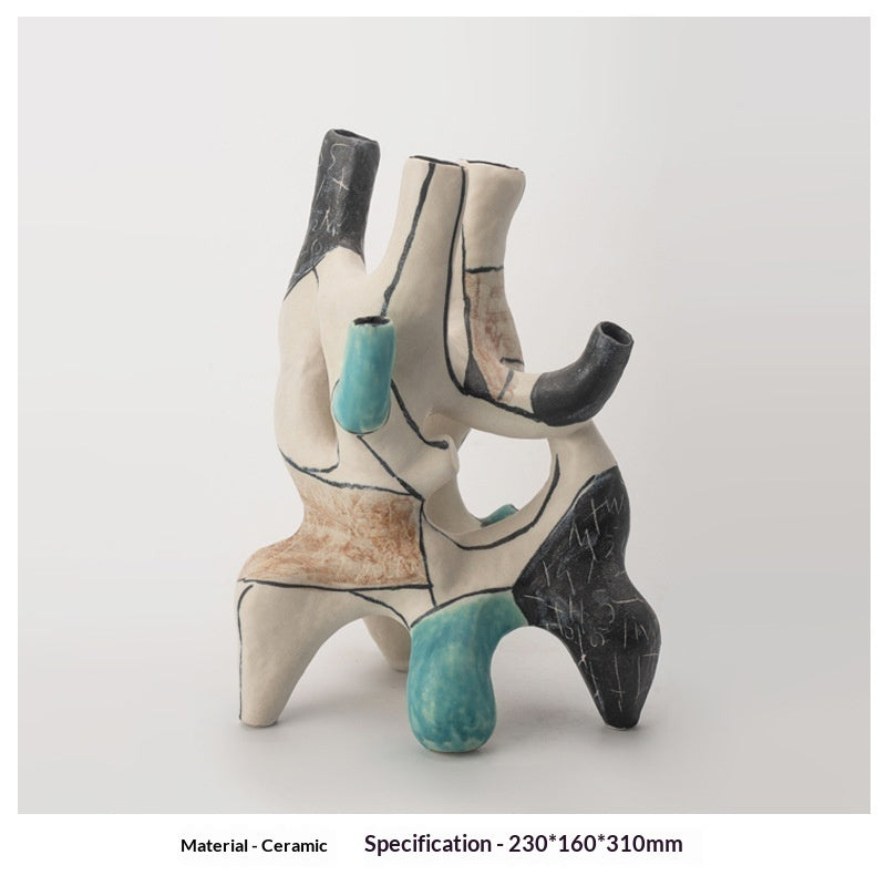 Sculptural ceramic vase – style 23