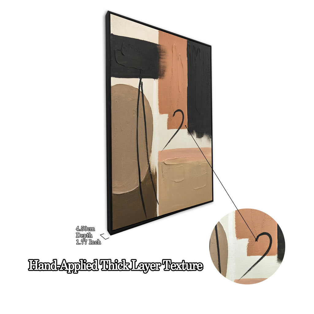 Abstract canvas art set of 2 – view 7